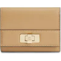 Tommy Hilfiger Modern TH Monogram Turn Lock Trifold Wallet