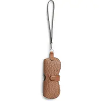 Tommy Hilfiger Woven Leather Beach Sunglasses Case