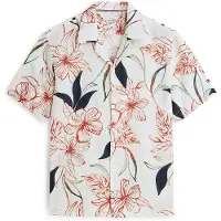 Tommy Hilfiger Mw0mw43310 Linen Kortärmad Skjorta