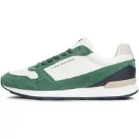 Tommy Hilfiger Suede Lightweight Mesh Trainers