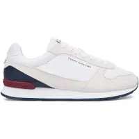 Tommy Hilfiger Suede Lightweight Mesh Trainers