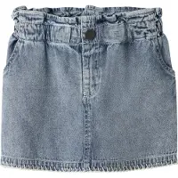 Lil´ Atelier Lil' Atelier Kjol - NmfFunda - Medium+ Blue Denim - - 2 år (92) - Kjol