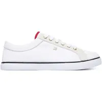 Tommy Hilfiger Canvas Enamel Flag Trainers