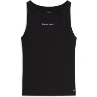 Tommy Hilfiger Tommy Jeans Logo Ribbed Slim Tank Top