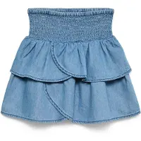 Vero moda Kjol 'VMIda Emma' blå denim