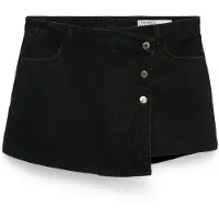 Vero Moda Kjol 'VMSimone' svart denim