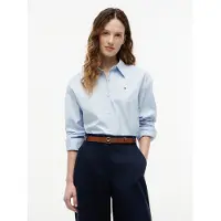 Tommy Hilfiger Blus 'Boxy Fit' pastellblå