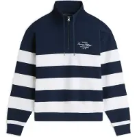 Tommy Hilfiger Mw0mw43190 Tröja Med Halv Dragkedja