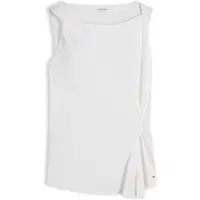Tommy Hilfiger Twist Boat Neck Sleeveless Top