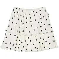 Mads nørgaard Kjol - Rib/Modal - Sallie - Dot Aop Vanilla IC - - 14 år (164) - Kjol