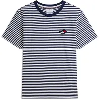 Tommy Hilfiger Wavy Flag Patch Stripe T-Shirt