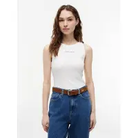 Tommy Hilfiger Tommy Jeans Logo Ribbed Slim Tank Top
