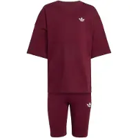 Adidas Originals Set Med Cykelbyxor Och T-shirt, storlek 128 cm