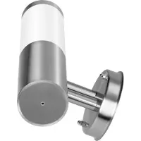 ORNO EDERA utomhus trädgårdslampa E27 max 15 W IP44 rostfritt stål