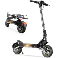 IScooter V5 pro Elsparkcykel, 48V 12,5Ah Batteri, Maxhastighet 20 km/h, APP-styrning grå