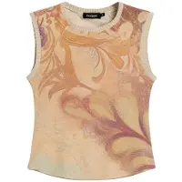 Desigual T-shirt beige / brun