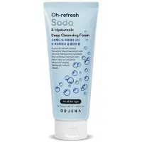 Super Merchant Orjena Rengöringsmousse för Ansiktet Oh-Refresh Soda & Hyaluronsyra