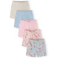 MINOTI Leggings beigemelerad / ljusblå / ljusgul / ljusrosa