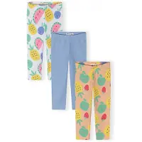 MINOTI Leggings ljusblå / ljusgul / ljusgrå / pastellorange