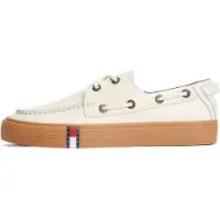 Tommy Hilfiger Tommy Jeans Archive Flag Stripe Leather Boat Shoes