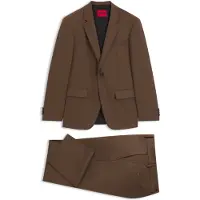 HUGO Two-piece slim-fit suit in performance-stretch twill