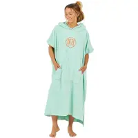 After Essentials Poncho Logo Mint