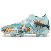 Puma Future 9 Ultimate Fg Los Angeles City Edition - Turkos/team Aqua/orange - Gräs (Fg), storlek 41