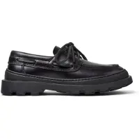 Camper för kvinnor. K201840-002 Loafers i skinn Brutus+ svart (37), Hud, Karta, Ingen, Casual