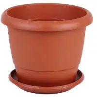 Cofan Gardenia Rund Blomkruka 25x20.5 Cm 21 Cm 12 Enheter