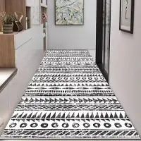 JGJG Bohemisk Lång Korridor Matta Hall Entrédörrmatta Hem Förtak Hotell Hall Gångmattor Dekor Sovrum Sängkant Balkong Golvmatta 160*200cm