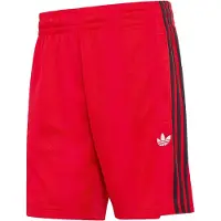 Adidas Originals Byxa 'Adicolor' röd / svart / vit
