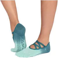 Toesox Full Toe Elle Pilates Grip Strumpor