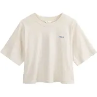 Mela London T-shirt 'Desna' beigemelerad / gentiana