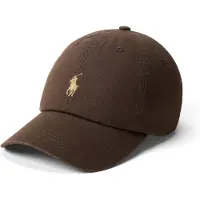 Ralph Lauren för män. 710667709511 Den ikoniska bruna kinesiska bomullskepsen (OSFA), Casual