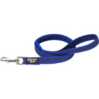 Julius-K9 K9 C&G koppel blå/grå 20mm/2m m/handtag