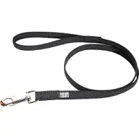 Julius-K9 K9 C&G line hundhalsband svart/grå 14 mm/2 m m/handtag