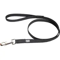 Julius-K9 K9 C&G-koppel, svart/grå 20mm/2m m/handtag