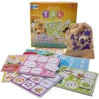 Tactic Brädspel - Lär dig om Tal - - One Size - Brädspel