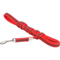 Julius-K9 K9 C&G-lina röd/grå 14 mm / 3 m m/handtag, max 30 kg