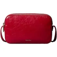 Calvin Klein Glossy Foil Logo Crossbody Camera Bag