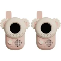 The Zoofamily Walkie-talkies - Koala - Vit/Ljus Rosa - - One Size - Gosedjur