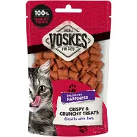 Voskes Crispy & Crunchy med tonfisk kattgodis (60 g)