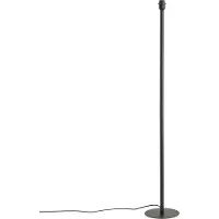 QAZQA Golvlampa svart utan skärm - Simplo