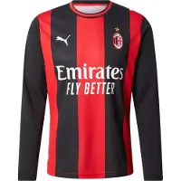 Puma Ac Milan Replica Hemma T-shirt Med Lång ärm