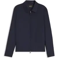BOSS Water-repellent jacket in virgin wool