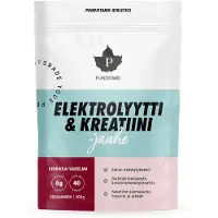 Puhdistamo Electrolyte & Creatine-pulver, körsbär-hallon, 200 g