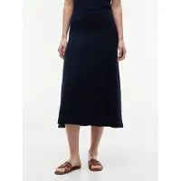 Tommy Hilfiger Cable Knit Relaxed A Line Midi Skirt