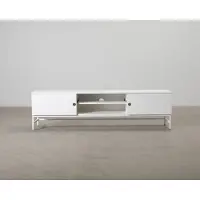 FeelDesign Leo mediabänk vit