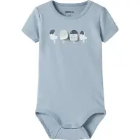 Name it Body k/ä - NbmJensen - Blue Dimma - - 62 - Body K/Ä
