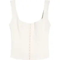 Bershka Topp vit